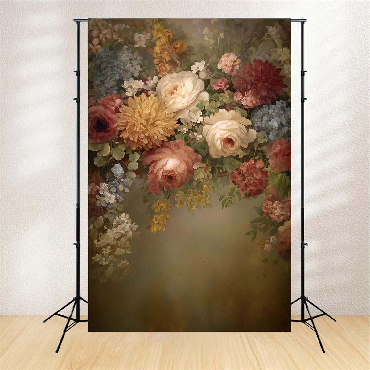 Toile de fond Photo Art Raffiné Harmonie Florale Intemporelle MRR7-209