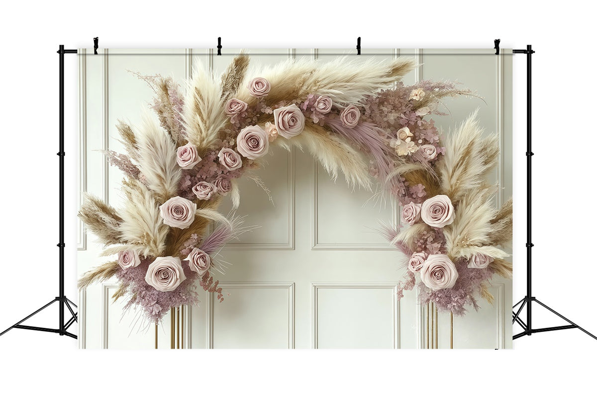 Toile de fond bohème Harmonie Douce Floraison Photographie MRR7-275