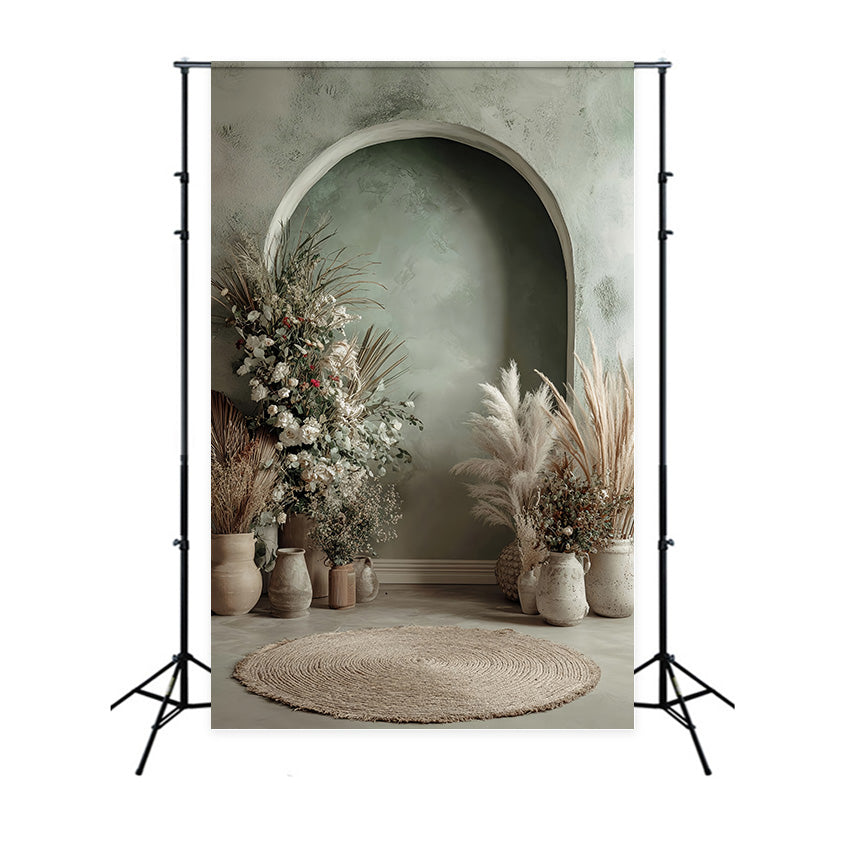 Toile de fond bohème Coin Botanique Bohème MRR7-280