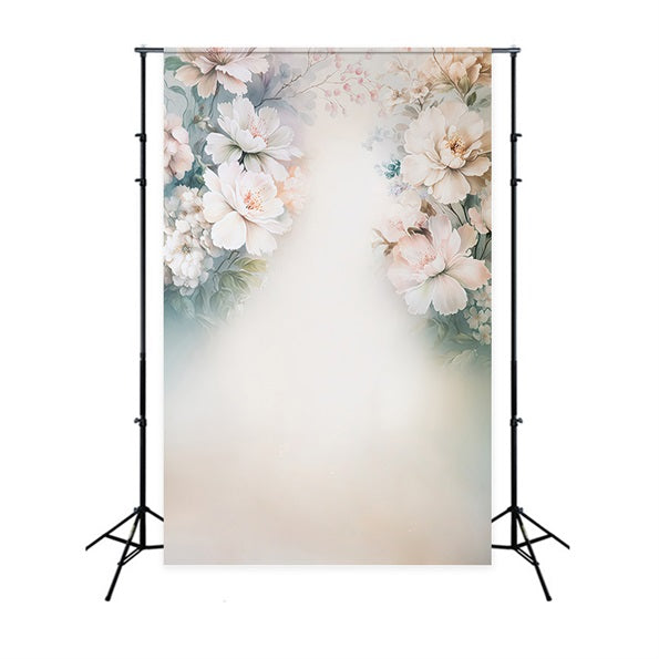 Toile de fond Maternité Peinture Fleur Vintage Abstraite Photo MRR8-276
