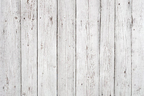 Tapis de sol en caoutchouc à grain de bois peint en blanc pour la photographie RM12-71