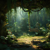 Esthero Toile de fond pour balançoire Mystic Forest Adventure RR4-41