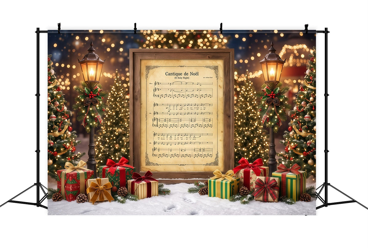 Fond De Noël Partition Vintage Chant Festif RR610-39