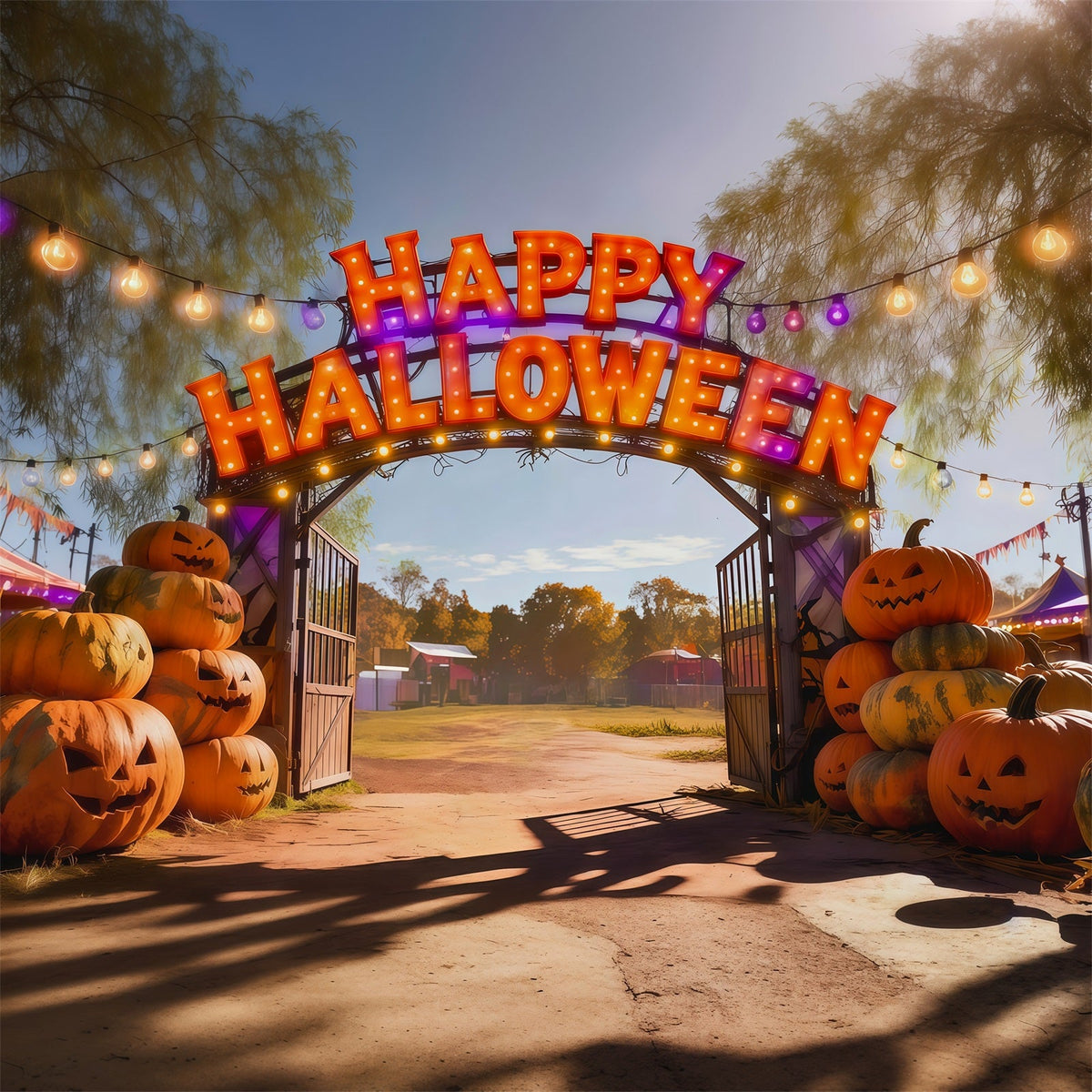 Arche D'Entrée Pour Le Carnaval D'Halloween Décoration De Noël À Faire Soi-Même RR67-90
