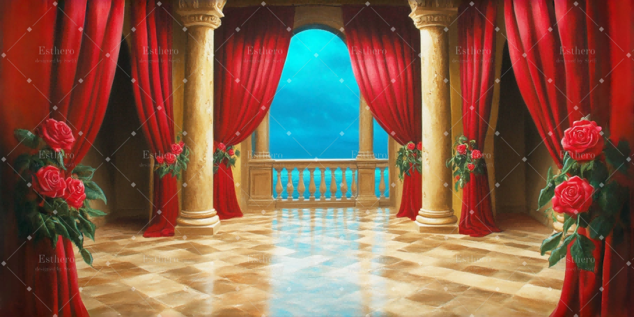 Toile de fond Theatre Salle de Bal des Roses CSH59-T30