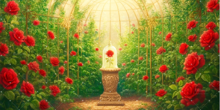 Fond de Scène Serre des Roses CSH59-T29