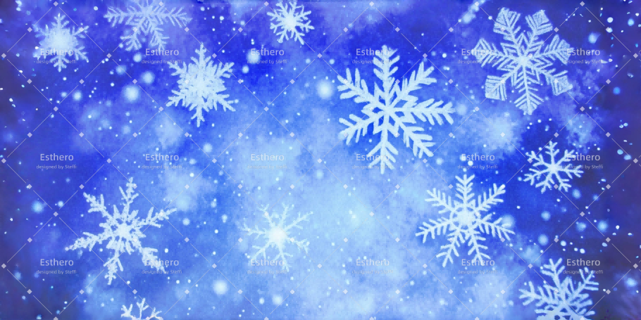 Fond de Scene Flocons de neige qui tombent CSH59-T47