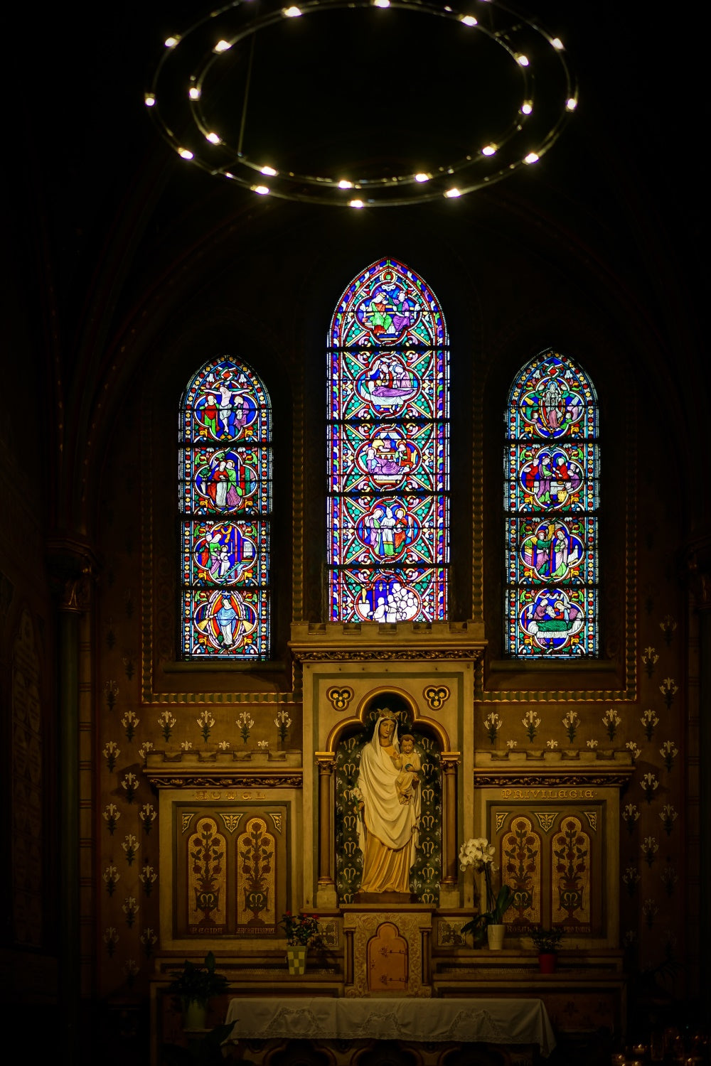 Fond studio paques Chapelle Sacrée Lumière Divine TWW3-16