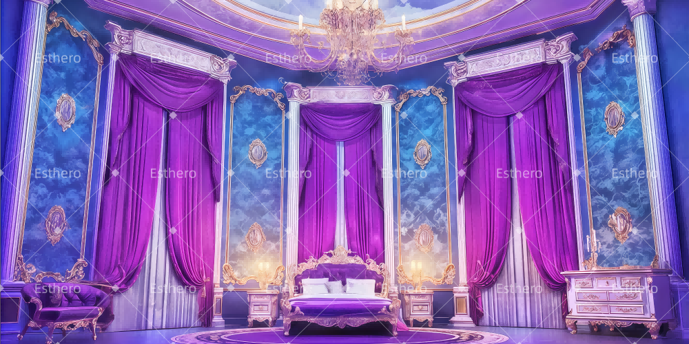 Toile de fond Theatre Chambre De La Reine TWW510-T49