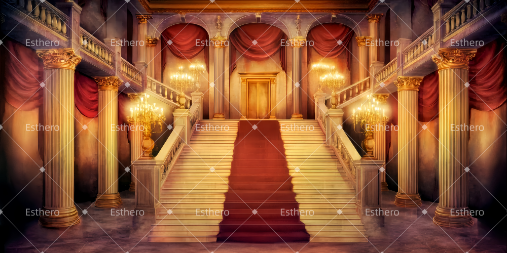 Fond de Scène Théâtre Salle Du Château TWW510-T51