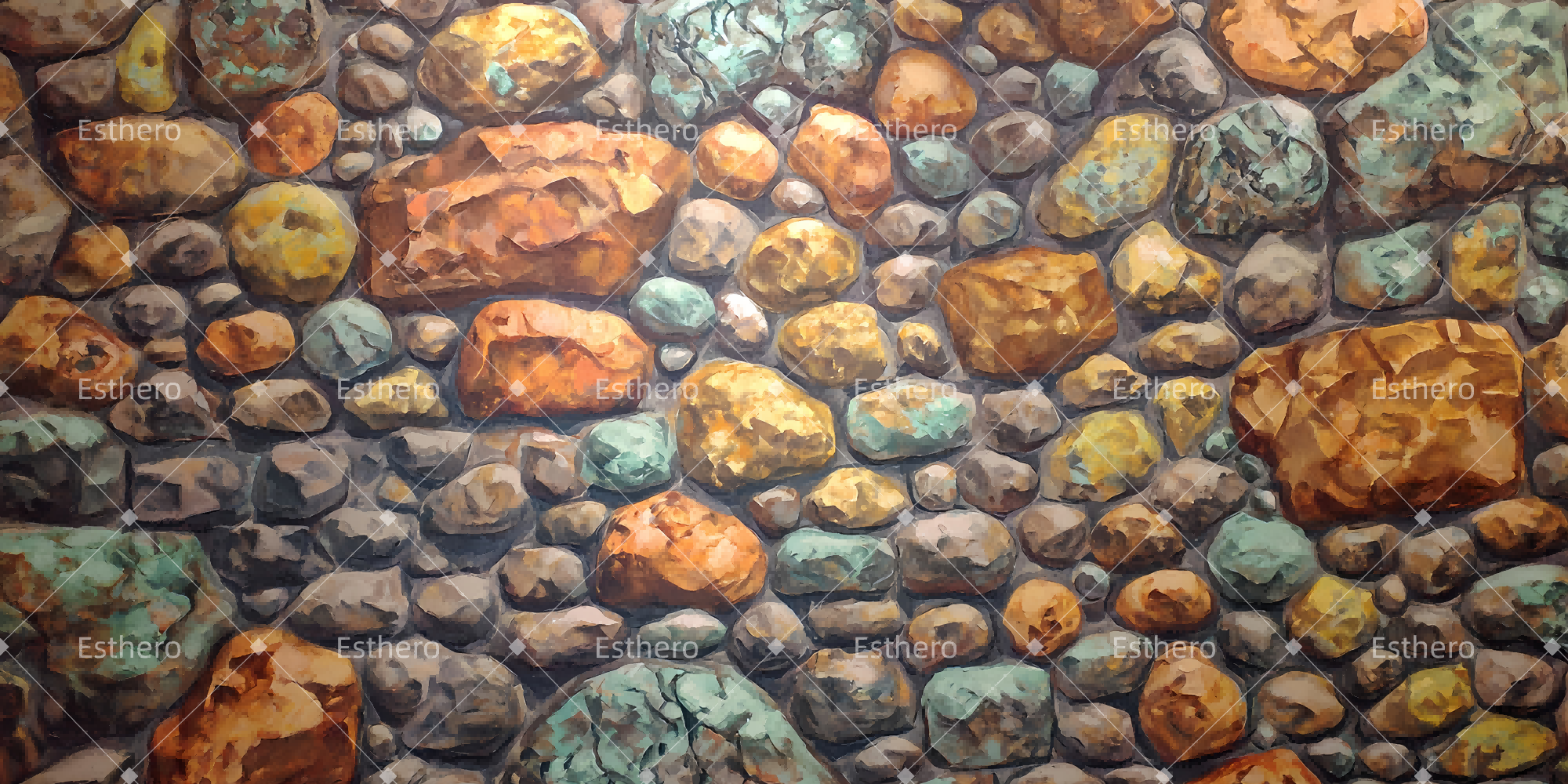 Fond de Scene Famine à Canaan TWW510-T7