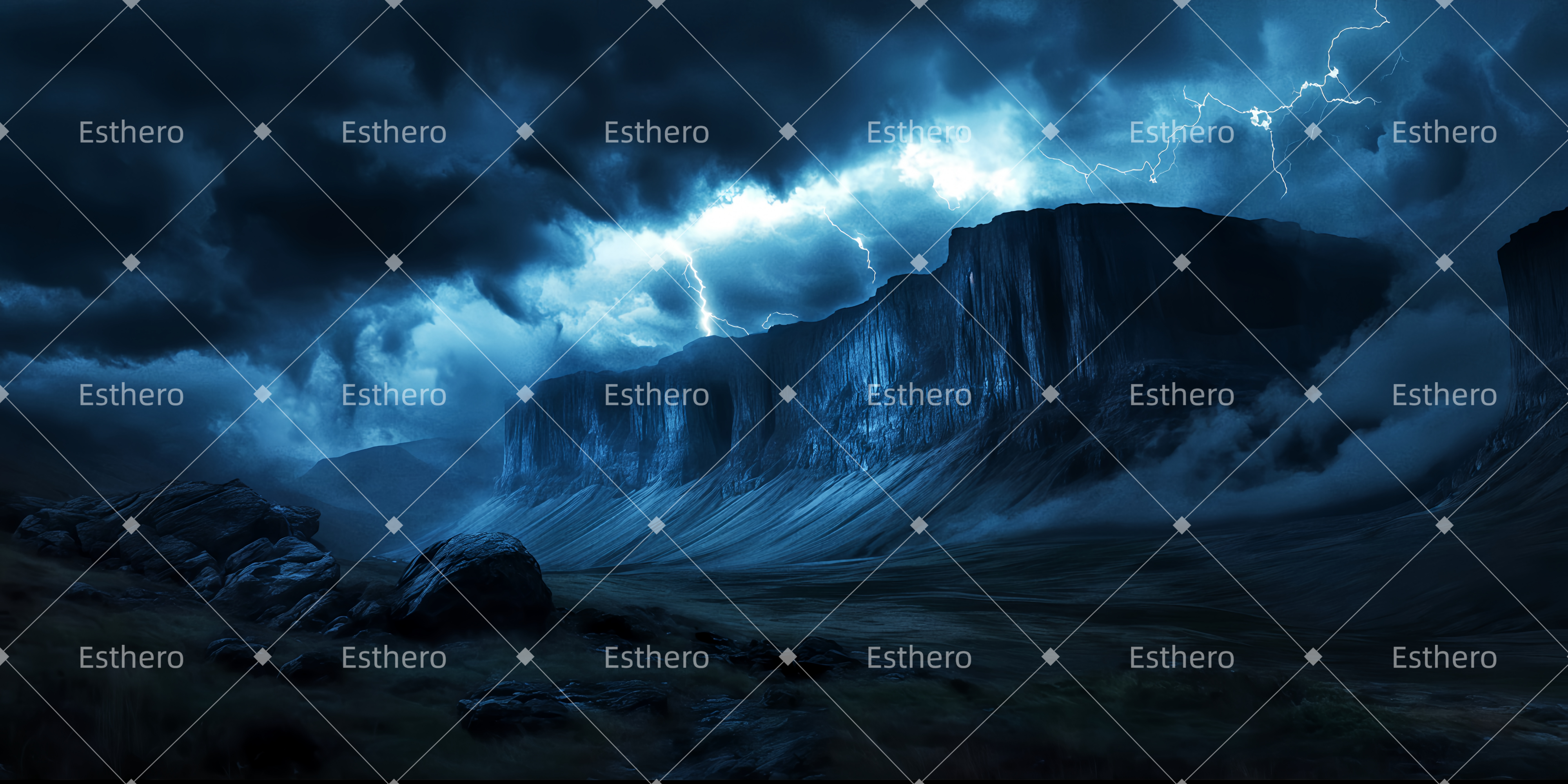 Fond de Scène Personnalisé La mort de Mufasa TWW511-T101