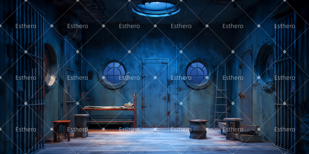 Fond de Scène Personnalisé La Prison TWW511-T26