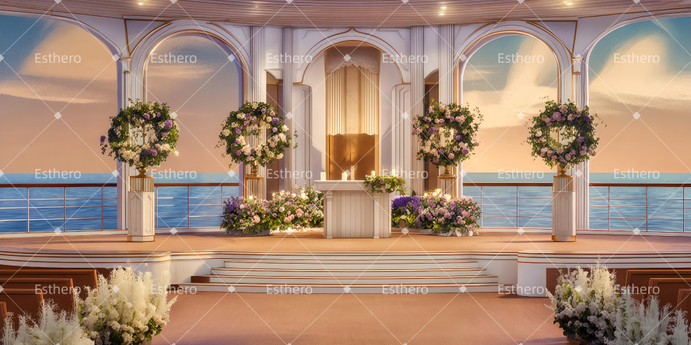 Fond de Scene Chapelle Du Navire TWW511-T28