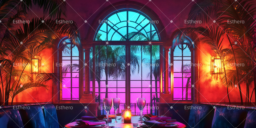 Toile de fond au Théâtre Café De La Havane TWW511-T71