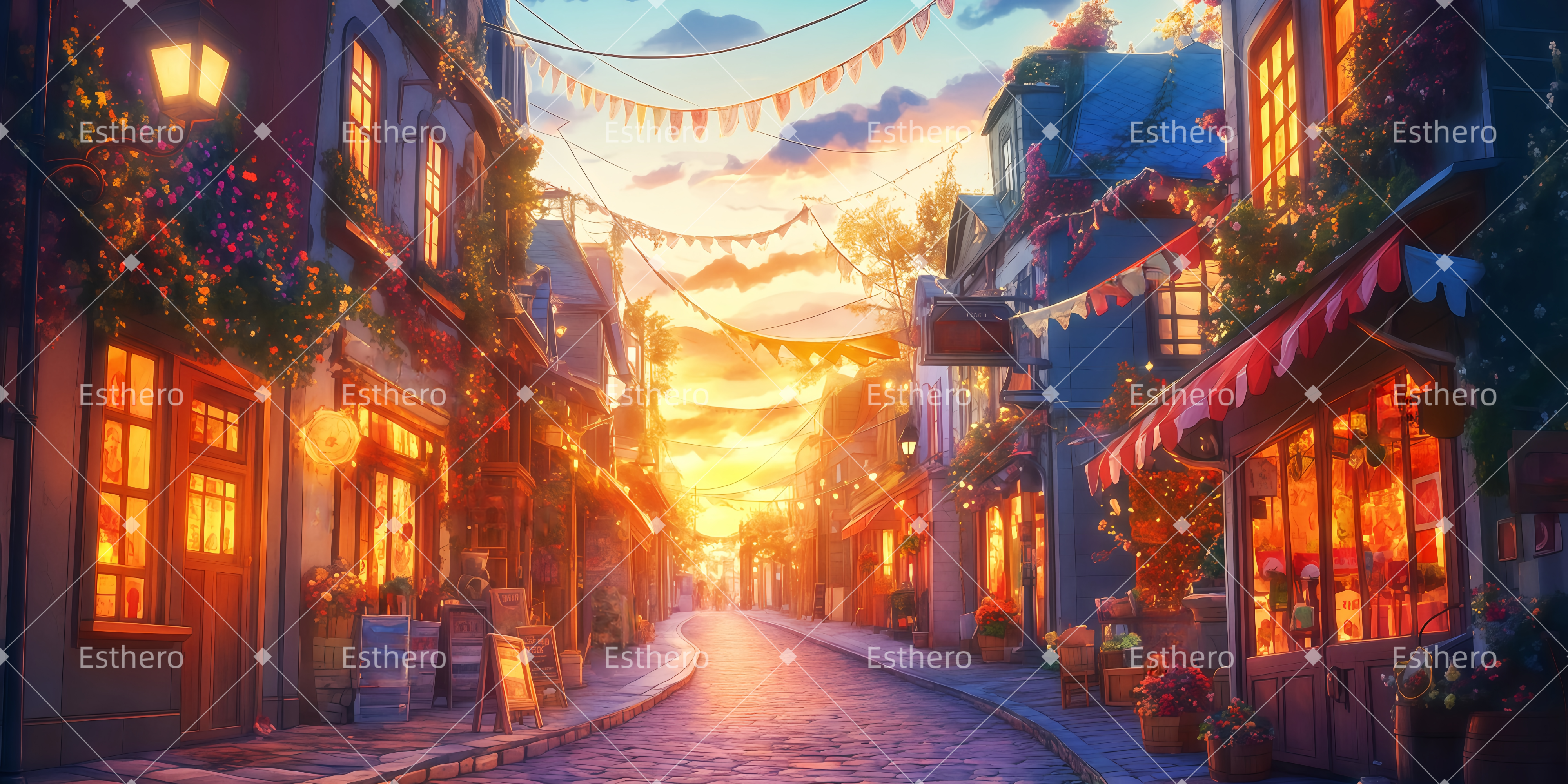 Fond de Scene Les retrouvailles TWW511-T83