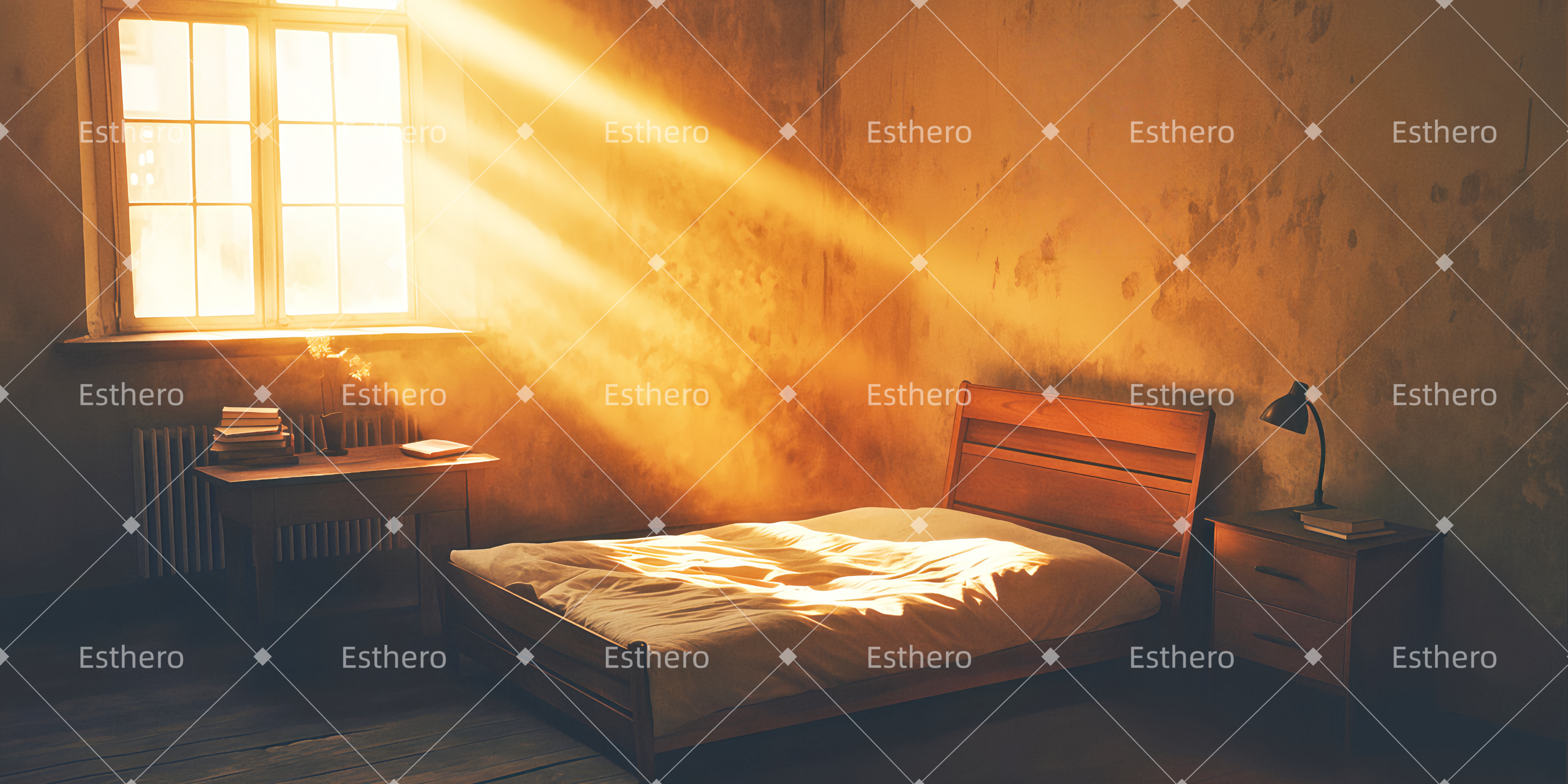 Fond de Scène La chambre de Cosette TWW511-T98