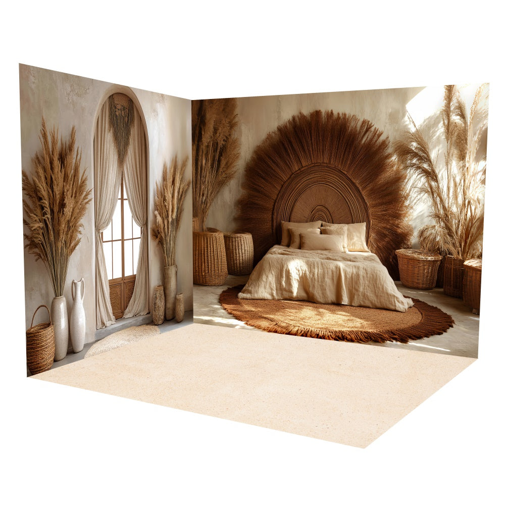 Ensemble de Salle Chambre Lumière Naturelle Bohème TWW57-104