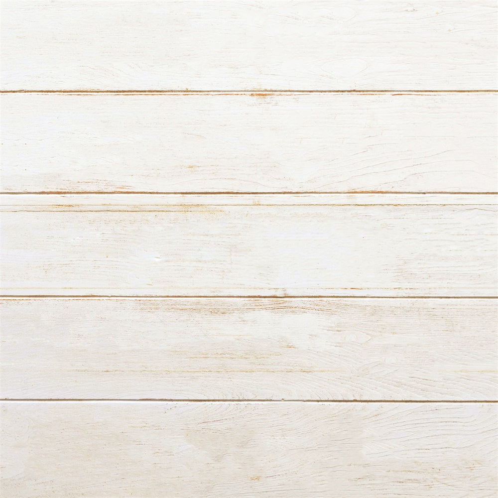 Toile de fond Sol Bois Blanc Minimaliste TWW57-21