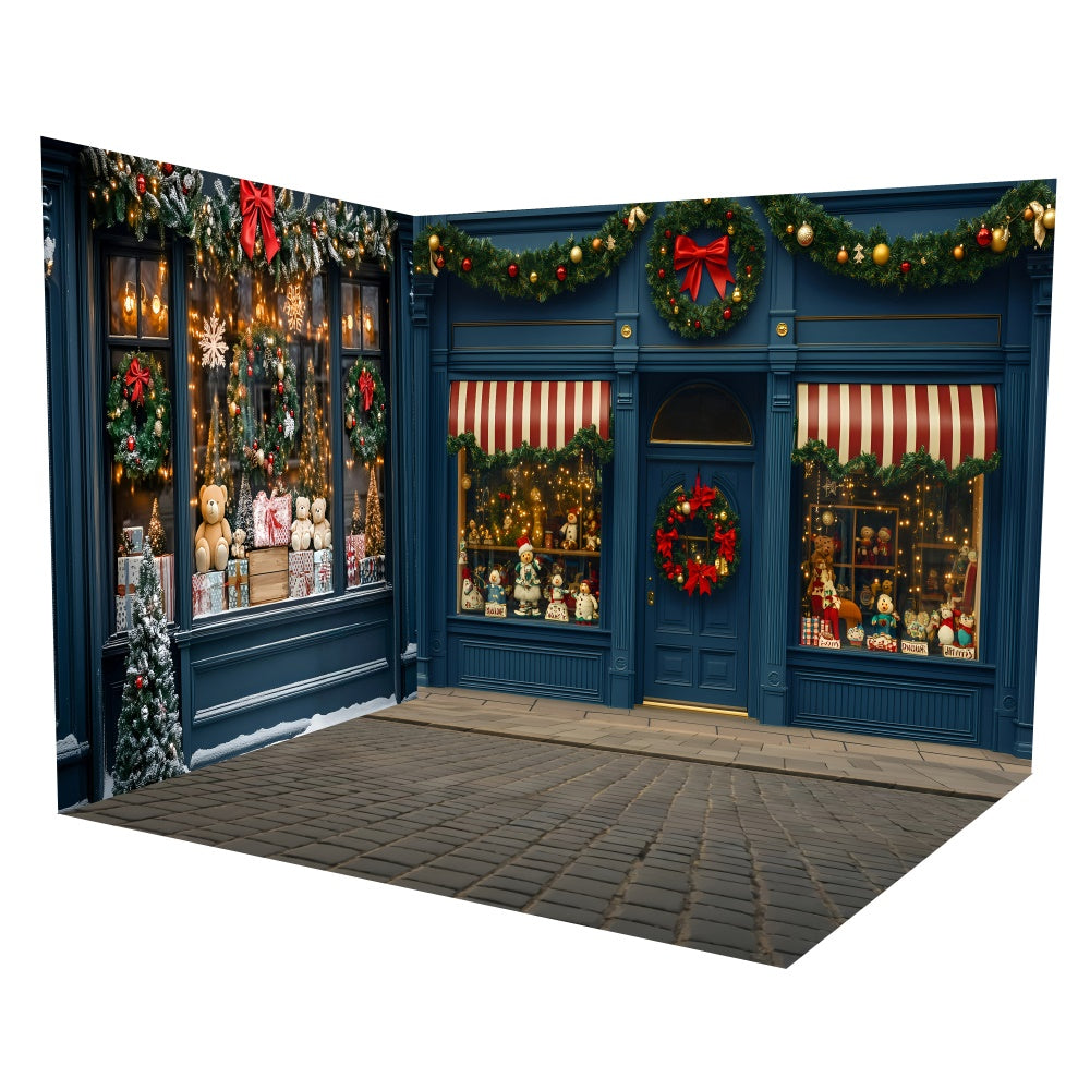 Ensemble de Salle Fenêtre Cadeaux de Fête Idées de Noël TWW57-45