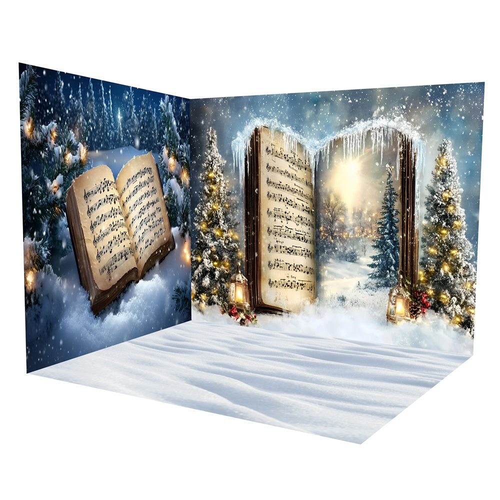 Ensemble de Salle Livre de Chants Magiques de Noël TWW57-47