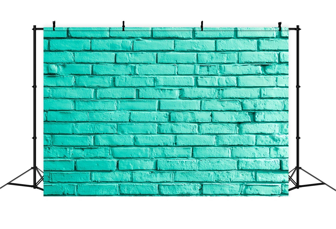 Toile de fond Mur Brique Aqua Lumineux Mur Peint TWW59-166