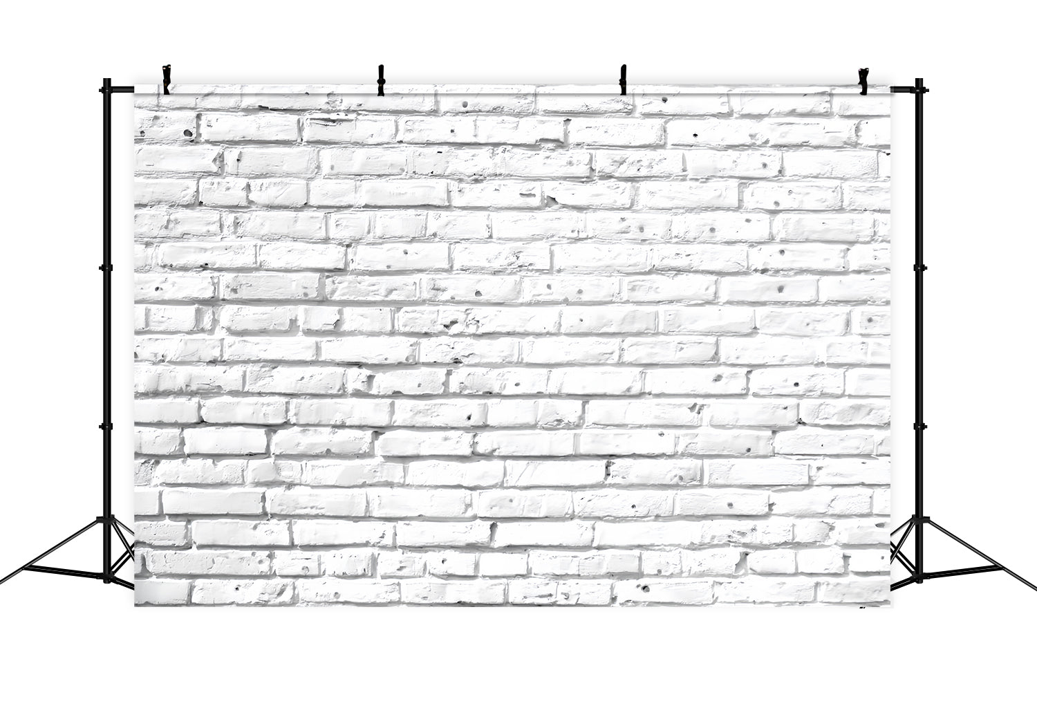 Toile de fond Mur Brique Blanc Délavé Texture Usée TWW59-188