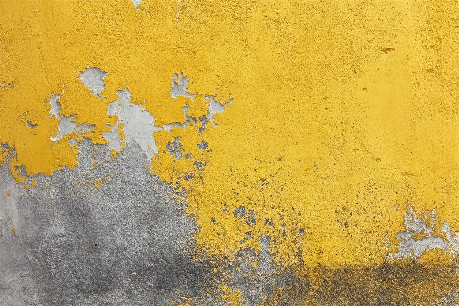 Toile de fond Graffiti Mur Plâtre Jaune Usé TWW59-201