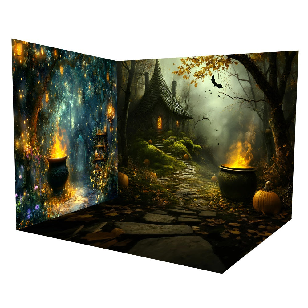 Ensemble de Salle Halloween Sentier des Potions Halloween Effrayante TWW6-120