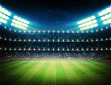 Footbal Field Stadium Sport Backdrops for Photo Booth  CM-S-1175-E