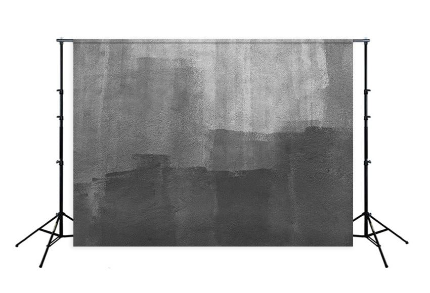 Toile de fond abstraite d'art mural blanc noir pour la photographie D67