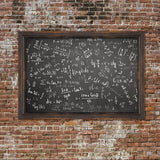 Retour à l'école arrière-plans muraux rétro tableau noir D837