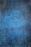 Abstract Grunge Dark Blue Texture Portrait Photo Booth Backdrop DHP-473