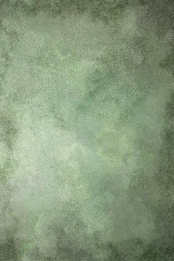 Old Green Abstract Texture Painted Backdrop for Photography DHP-660