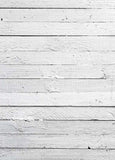 White Vintage Wood Wall Photography Backdrop  F-025
