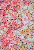 Floral Flowers Wall Backdrop for Weeding Birthday Photography F-2409