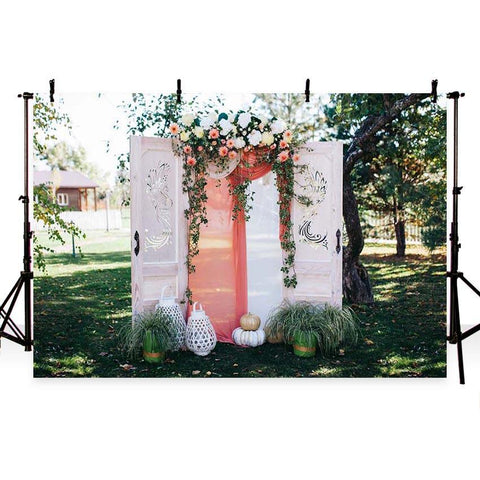 Wedding Backdrops Ceremony Background Curtain Backdrops G-202