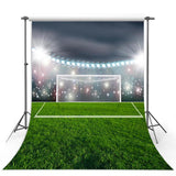 Football Field Soccer Green Sports Photography Backdrops G-306