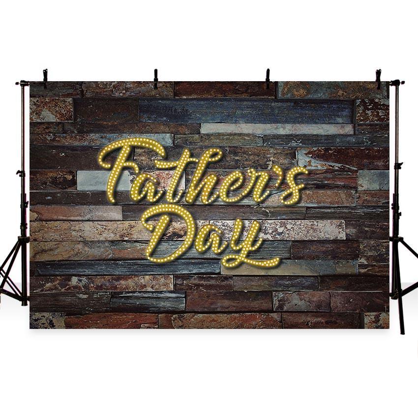 Father's Day Background Wood Backdrop G-339