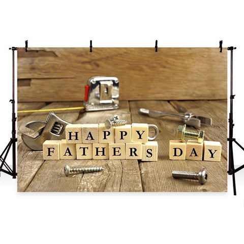 Father's Day Backdrops Wood Background G-400