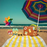 Summer Beach Holiday Photography Backdrop Background G-676