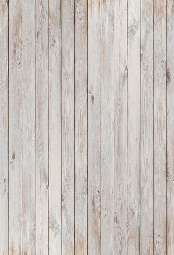 White Retro Wooden Texture Backdrop for Photos GA-72