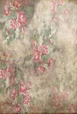 Vintage Flowers  Photo Booth Backdrop GC-169