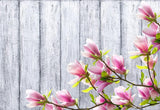 Toile de fond de photographie de fleur rose pour Photo Studio HJ03606