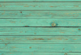 Toile de fond photo en bois bleu pour décoration de fête LM-H00195