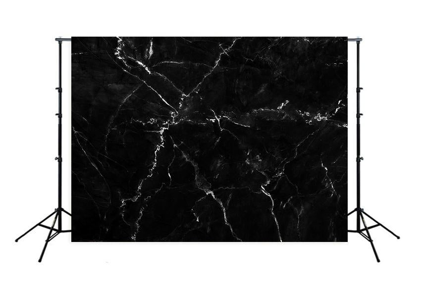 Natural Black Marble  Texture Photo Booth Backdrop M018