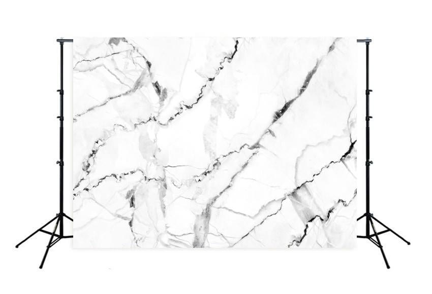 Natural White Marble Texture Photo Booth Backdrop M019