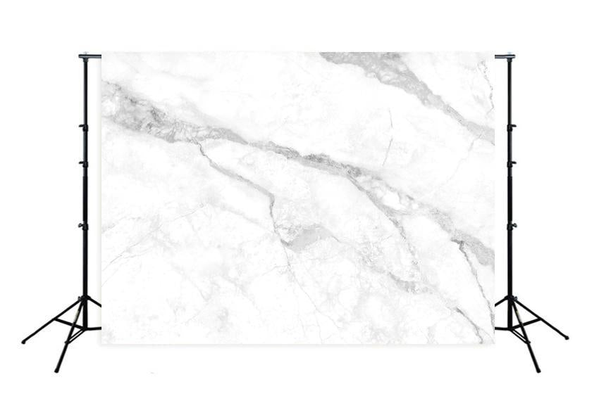 White Marble Backdrop Photography Backdrop M035