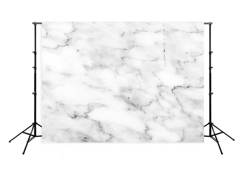 Photo Backdrop White Marble Texture Backdrop for Photo Booth M058