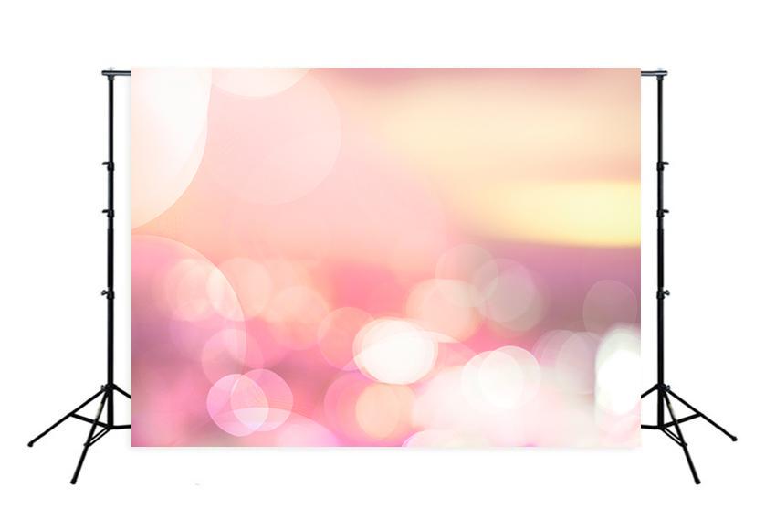 Pink Bokeh Backdrop for Photography M144